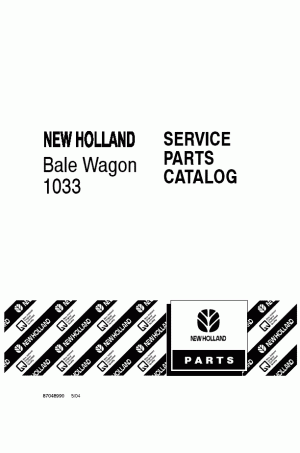 New Holland 1033 Parts Catalog