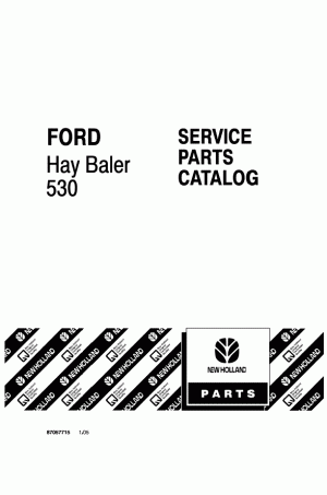 New Holland 530 Parts Catalog
