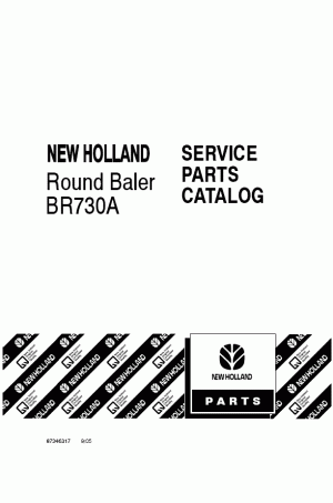 New Holland BR730A Parts Catalog