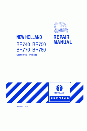 New Holland BR740, BR750, BR770, BR780 Service Manual