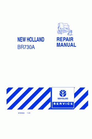 New Holland BR730A Service Manual