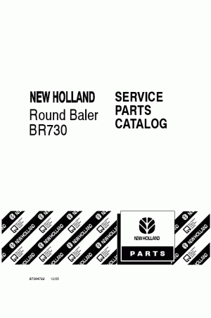 New Holland BR730 Parts Catalog