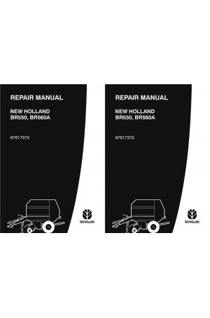 New Holland BR550, BR560A Service Manual