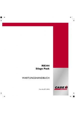 Case IH RB344 SILAGE PACK Service Manual