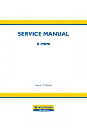New Holland BB9090 Service Manual