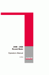 Case IH 3440, 3450 Operator`s Manual