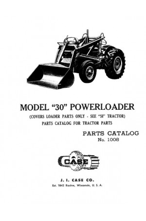 Case IH 30 Parts Catalog