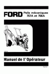 New Holland 757A, 758A Operator`s Manual