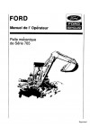 New Holland CE 765 Operator`s Manual