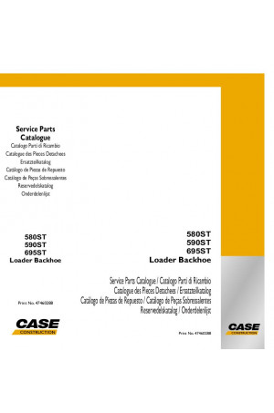 Case 580ST, 590ST, 695ST Parts Catalog
