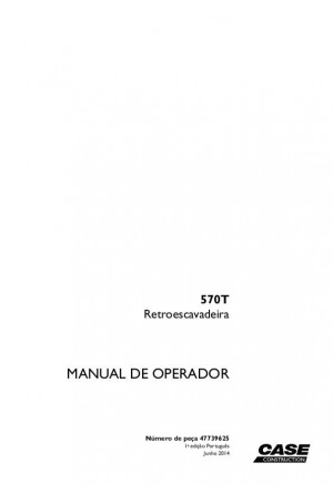 Case 570T Operator`s Manual