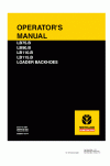 New Holland CE LB110.B, LB115.B, LB75.B, LB90.B Operator`s Manual