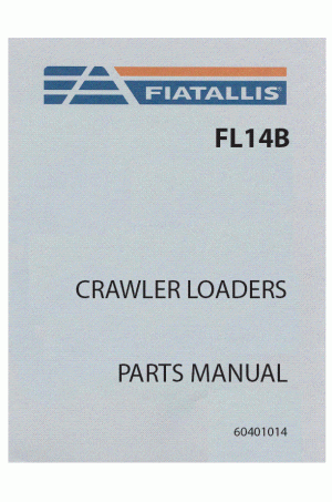 New Holland CE FL14B, PL40 Parts Catalog