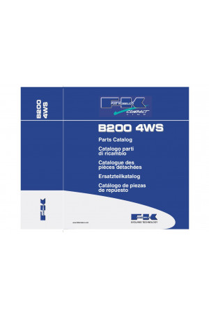 Kobelco B200 4WS Parts Catalog