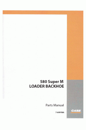 Case 580 Super M Parts Catalog