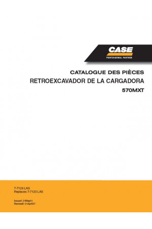 Case 570MXT Parts Catalog