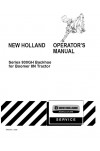 New Holland 930GH, Boomer 8N Operator`s Manual