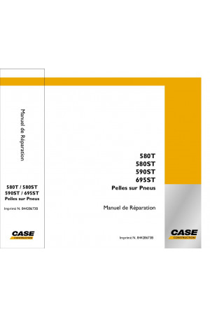 Case 580ST, 580T, 590ST, 695ST Service Manual