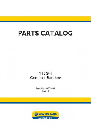 New Holland 915 Parts Catalog
