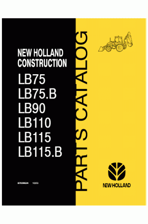 New Holland LB110, LB115, LB75, LB75.B, LB90 Parts Catalog