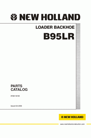 New Holland CE B95LR Parts Catalog