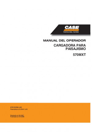 Case 570MXT Operator`s Manual