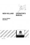 New Holland 920GH Operator`s Manual