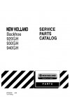 New Holland 920GH, 930GH, 940GH Parts Catalog