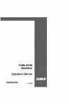 Case IH 1120, 1130, 1140, H180, H185 Operator`s Manual