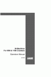 Case IH 1150, 36, 850 Operator`s Manual
