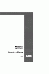 Case 33, 580CK Operator`s Manual