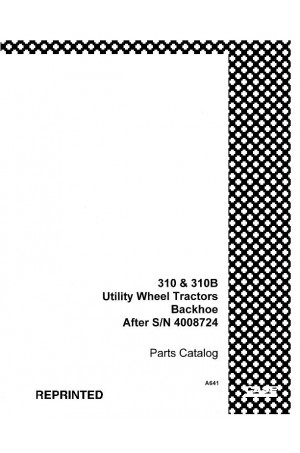 Case 310, 310B Parts Catalog
