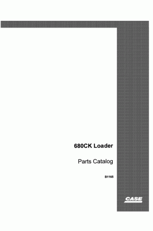 Case 680CK C Parts Catalog