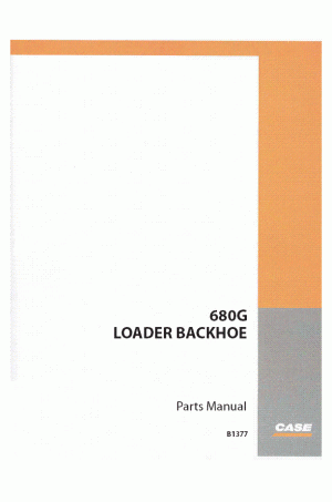 Case 680G Parts Catalog