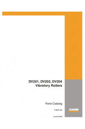 Case DV201, DV202, DV204 Parts Catalog