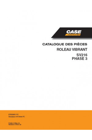 New Holland CE SV216 Parts Catalog