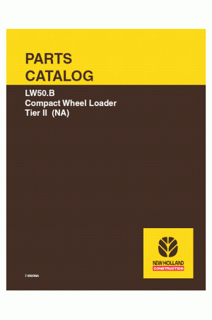 New Holland CE LW50.B Parts Catalog