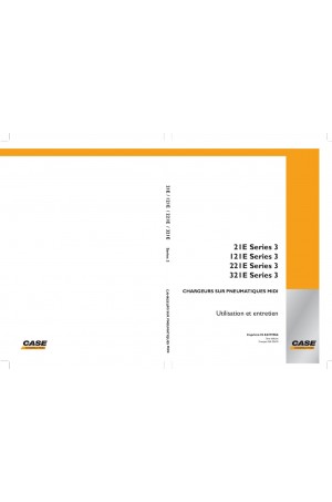 Case 121E, 21E, 221E, 321E Operator`s Manual