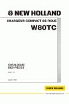 New Holland CE W80TC Parts Catalog