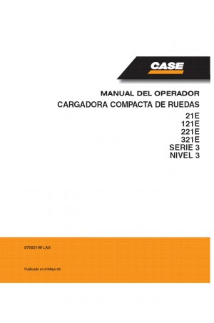Case 121E, 21E, 221E, 321E Operator`s Manual