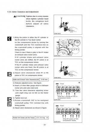 Daewoo Doosan ENGINE - ISUZU KJ SERIES  Service Manual
