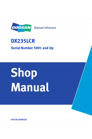 Daewoo Doosan DX235LCR ROPS - 7 MONITOR  Service Manual