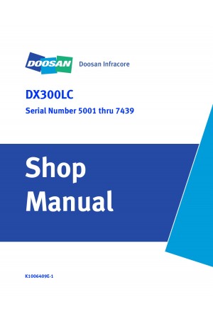 Daewoo Doosan DX300LC NON-ROPS - 4 MONITOR  Service Manual