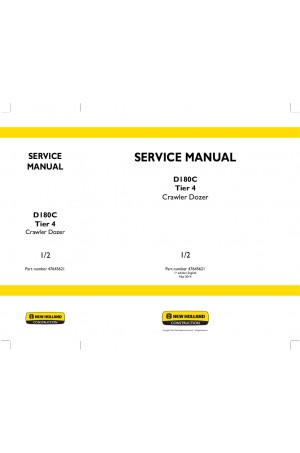New Holland D180C Service Manual