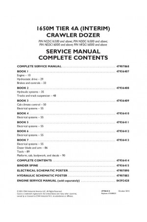 Case 1650M Service Manual