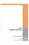 Case 650H Operator`s Manual