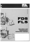 New Holland CE FD5, FL5 Operator`s Manual
