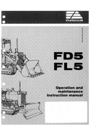 New Holland CE FD5, FL5 Operator`s Manual