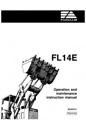 New Holland CE FL14E Operator`s Manual