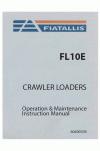 New Holland CE FL10E Operator`s Manual